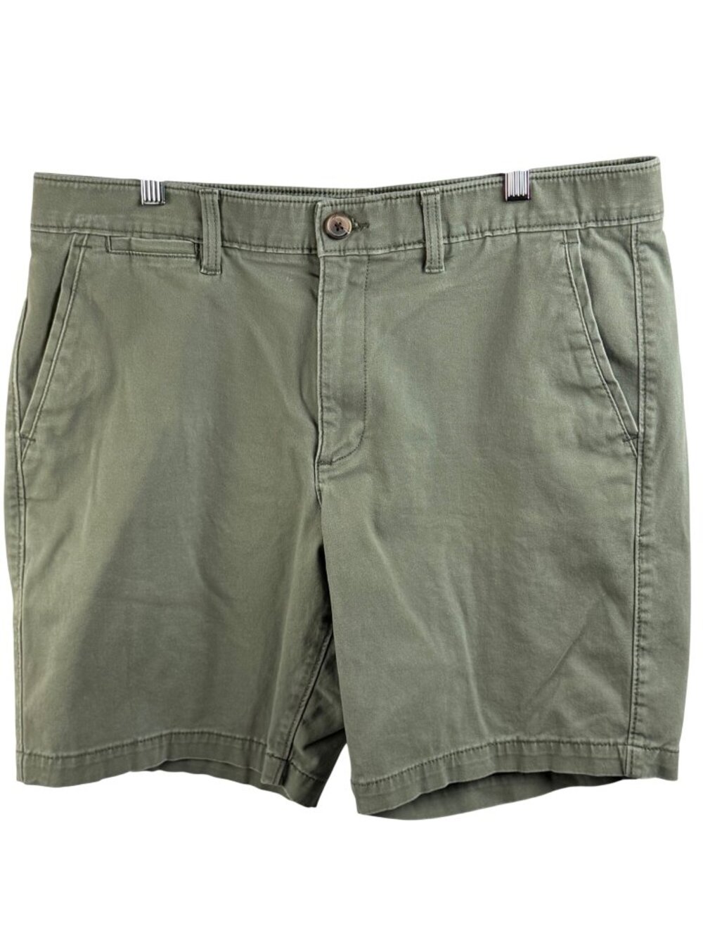 Sonoma Goods For Life Flexwear Shorts Mens Size 36 Green Cotton Blend GUC
